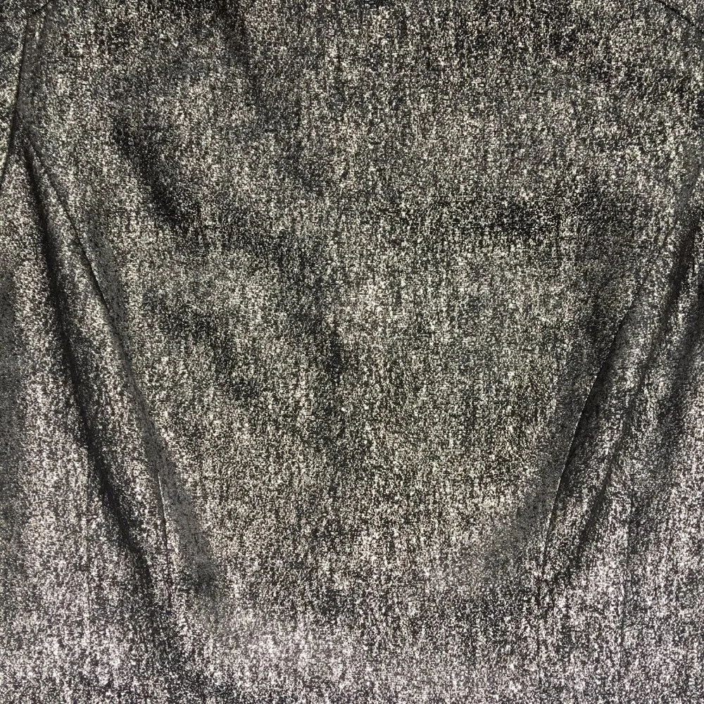 Halogen Metallic Short Sleeve Event Party‎ Top XS